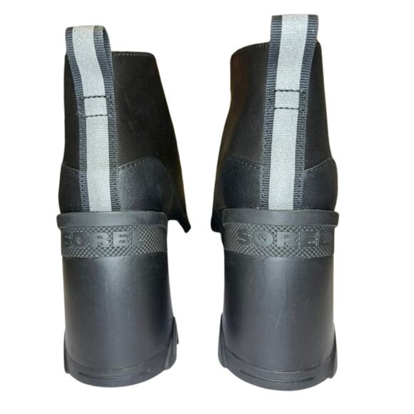 Sorel Brex Heel Chelsea Bootie - Black | Size 6.5 - Picture 7 of 8